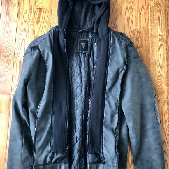 Guess suede 2-in-1 jacket - Picture 3 of 3